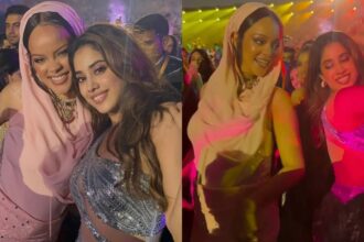 Janhvi Kapoor and Rihanna are now best friends; the singer responds to their dance video from the Ambani celebration
