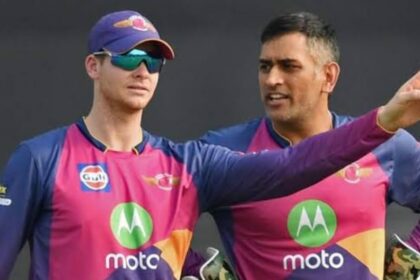 Australian batter Steve Smith recalled playing with MS Dhoni