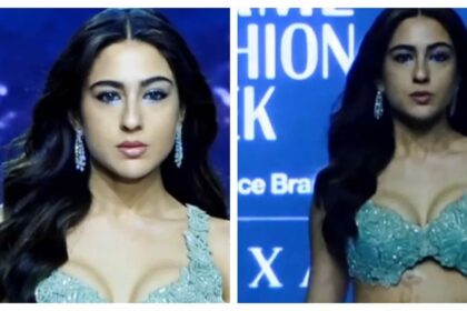 Sara Ali Khan Is Praised By Her Fans For Walking The Ramp With Her Burn Marks On Her Stomach
