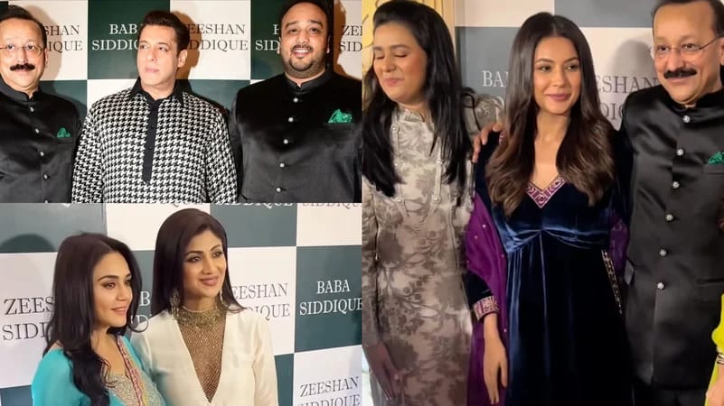 Glittering Iftar Party Hosted by Baba Siddique: A Star-Studded Affair