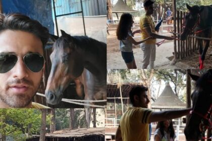 Actor Romiit Raaj Bonds with Daughter Reha by Taking Her on a Horse Riding Adventure!