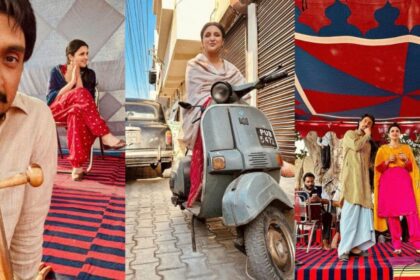 Amar Singh Chamkila Parineeti Chopra Releases The Bts Video “Spoilt Forever” From The Set, Featuring Diljit Dosanjh and Imtiaz Ali.