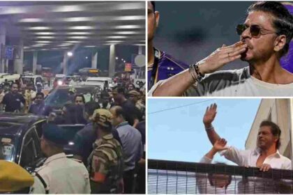 Shah Rukh Khan's Arrival in Kolkata for KKR Match; Leaves Fans Stunned by Airport Security Measures