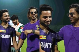 Shah Rukh Khan Delighted after KKR’s Win; Congratulates and says “Mujhe yeh wala hairstyle chahiye”