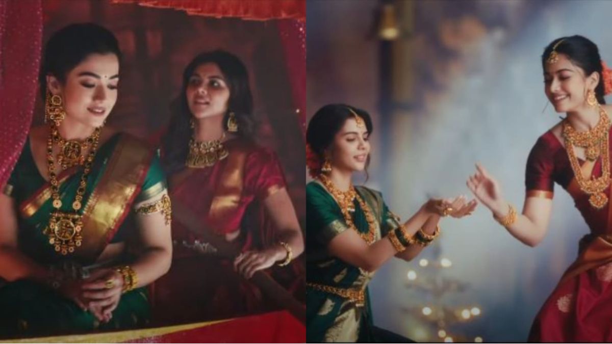 Kalyani Priyadarshan And Rashmika Mandanna Are The New Brand Ambassadors Of Kalyan Jewellers