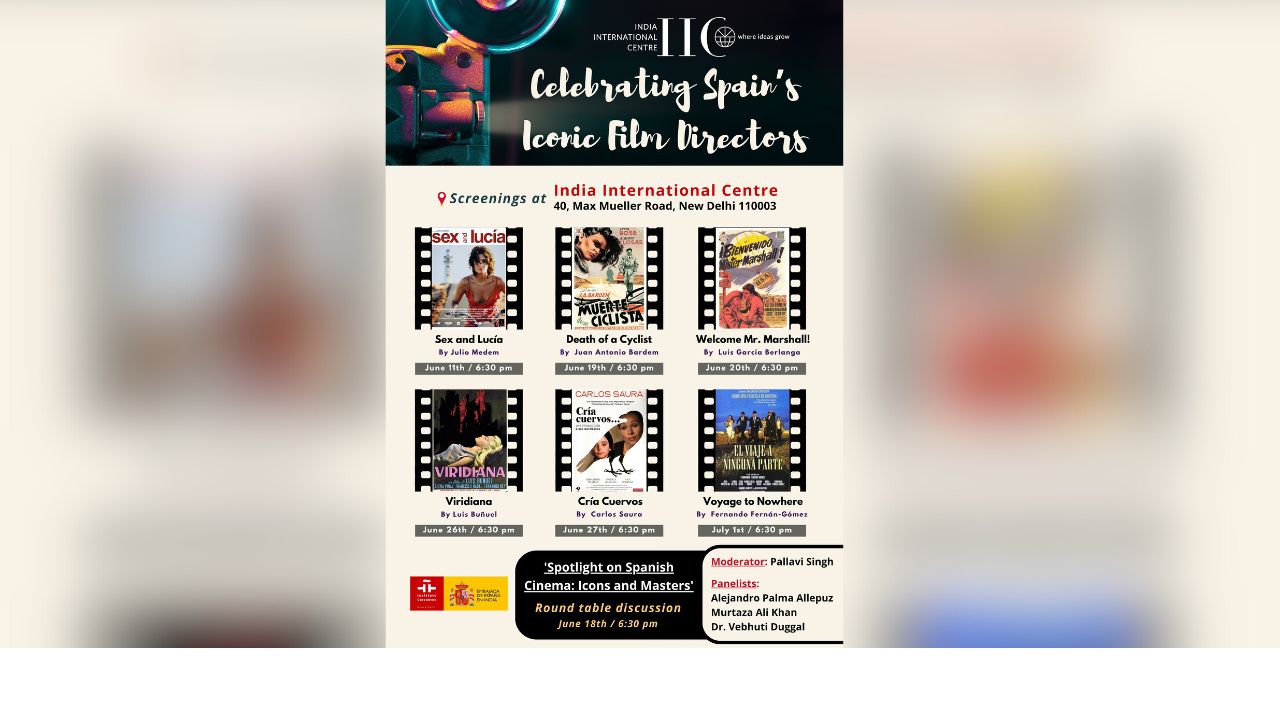 Instituto Cervantes at Indian Film Festival.