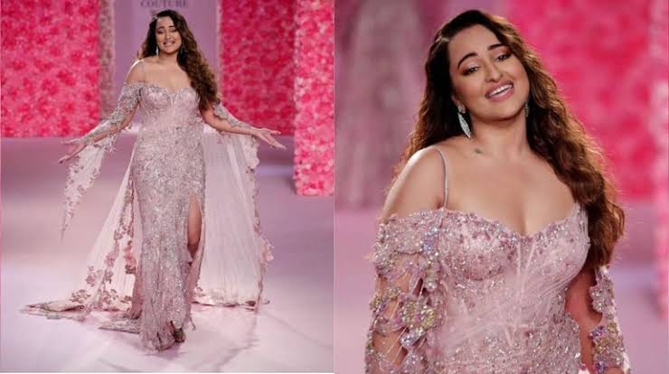 Sonakshi Sinha Turns Showstopper, Walks The Ramp For The First Time After Wedding