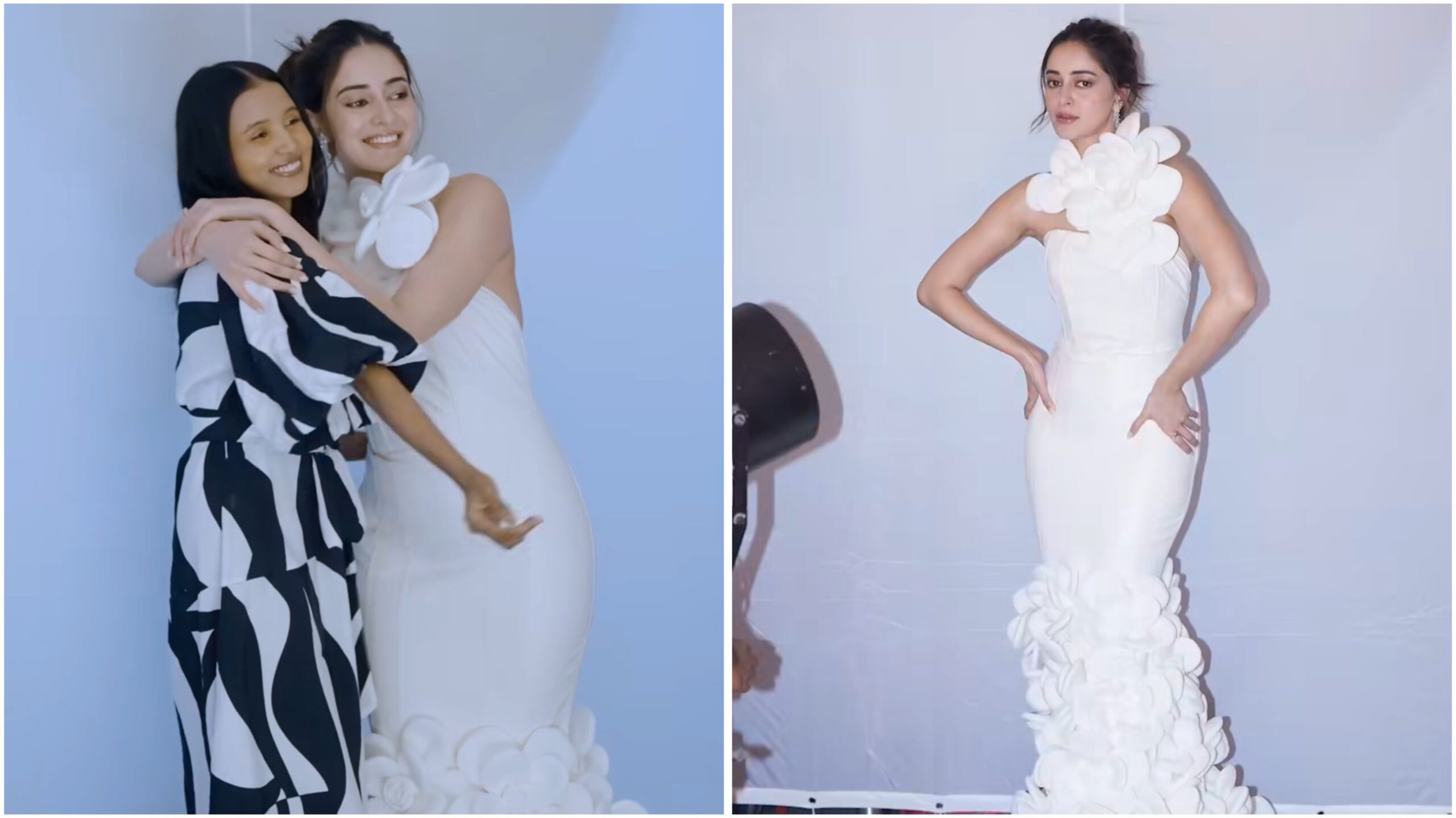 Designer Nancy Tyagi Created A Gown For Ananya Panday From Scratch
