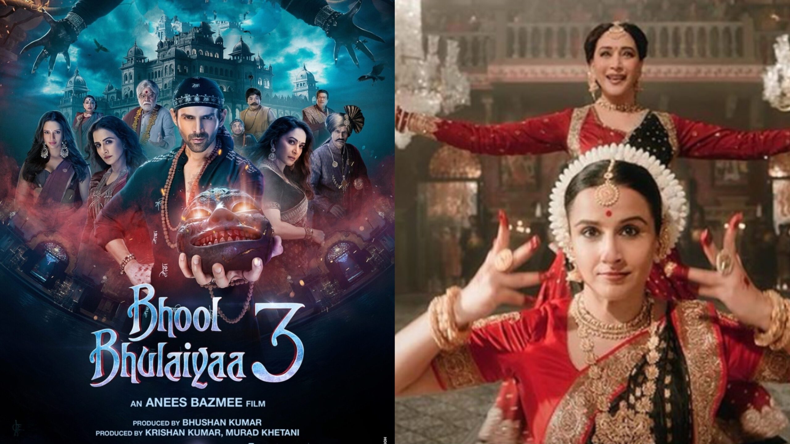 Bhool Bhulaiyaa 3 Trailer Review : Kartik Aaryan As Rooh Baba Is Back To Face Vidya Balan & Madhuri Dixit