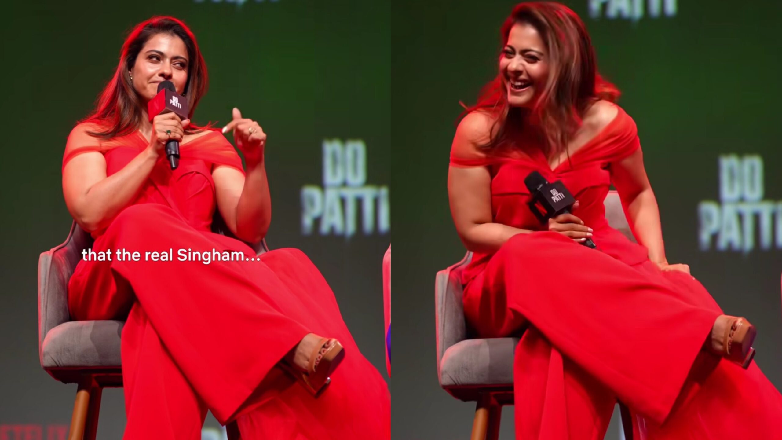Kajol Says, “Asli Singham Main Hi Hoon” In Response To Question About The True Singham At Home